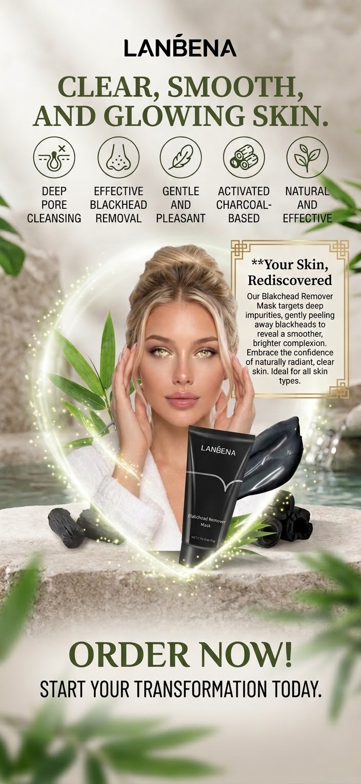 ✨ClearGlow Blackhead Removal Mask✨