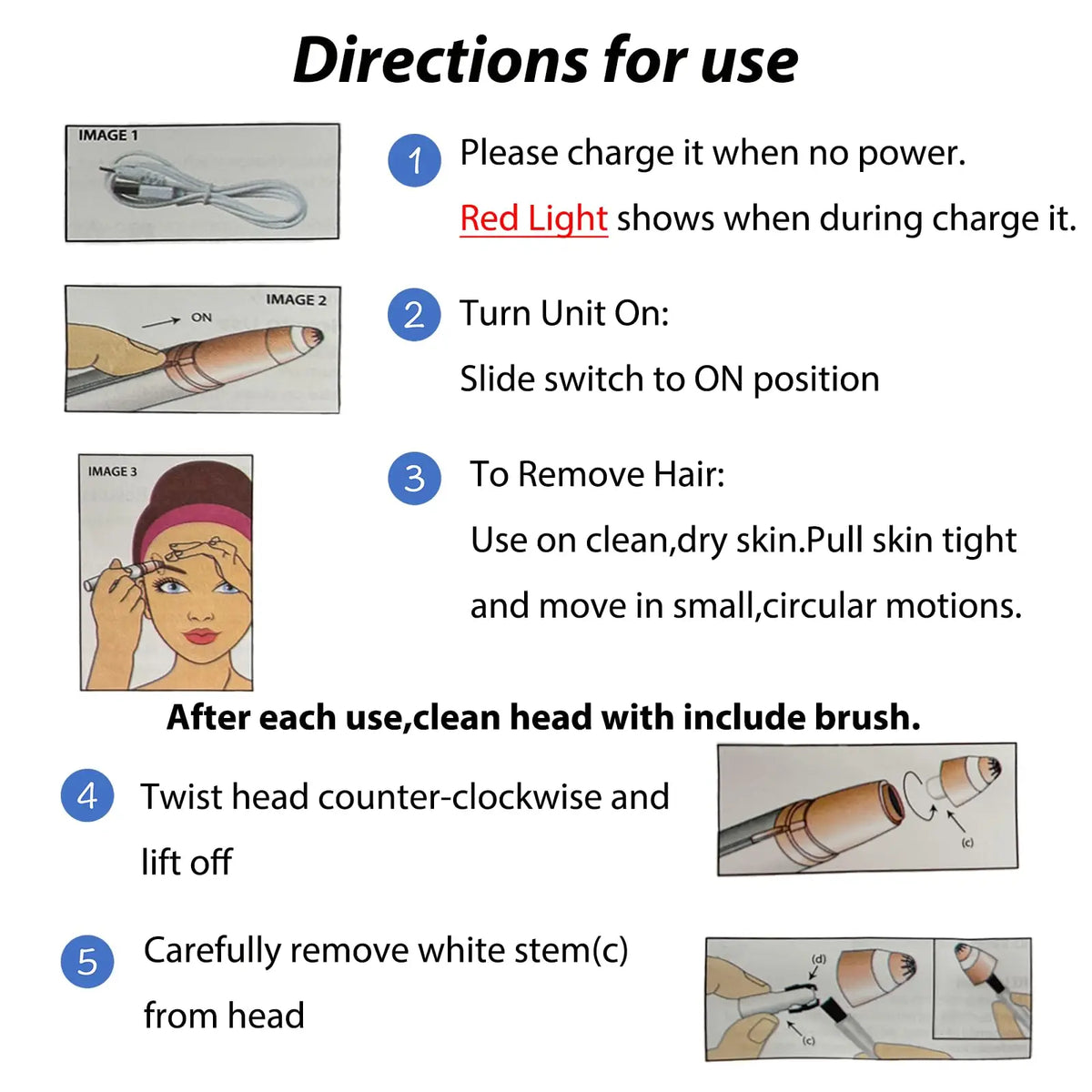 Quick Silk™ Portable Eyebrow Trimmer